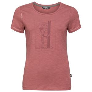 Chillaz  Women's Gandia Homo Mons Sportivus Feminus - T-shirt, roze