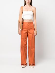 AERON Strato wide-leg trousers - Oranje