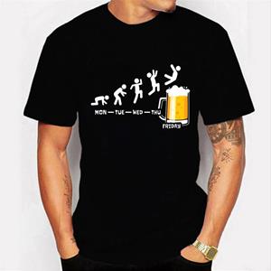 Wengy 2 Beer Print Men's Brand T-shirts Funny Graphic Hip Hop Summer Women Men Tshirts Streetwear Harajuku T-Shirt Shirt