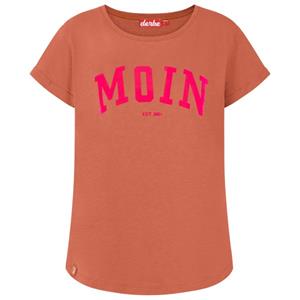 Derbe  Women's Moin S/S - T-shirt, rood