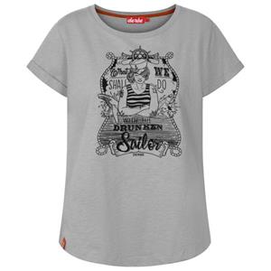 Derbe  Women's Seefrau S/S - T-shirt, grijs