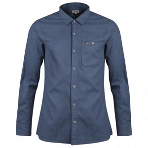 Lundhags  Ekren Solid L/S Shirt - Overhemd, blauw