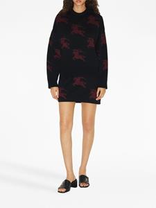 Burberry Sweater met jacquard - Zwart
