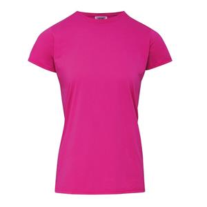 Basic t-shirt comfort colors fuchsia roze voor dames