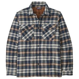 Patagonia  Insulated Organic Cotton MW Fjord Flannel Shirt - Overhemd, grijs