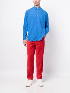 Comme Des Garçons Shirt Overhemd met opgestikte zak - Blauw