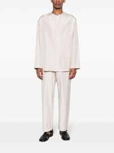 Lemaire button-up silk shirt - Beige