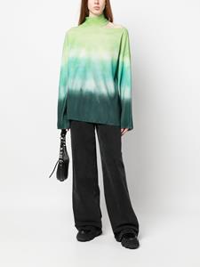 Canessa Trui met tie-dye print - Groen