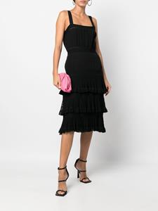 CHANEL Pre-Owned Gelaagde jurk - Zwart