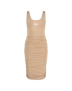 Malelions Women Mae Dress - Taupe