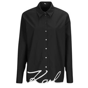 Karl Lagerfeld Overhemd  KARL HEM SIGNATURE SHIRT
