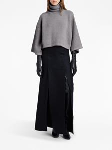 Proenza Schouler cropped cashmere roll-neck jumper - Grijs