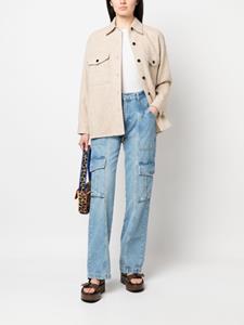 MARANT ÉTOILE Flanellen shirtjack - Beige