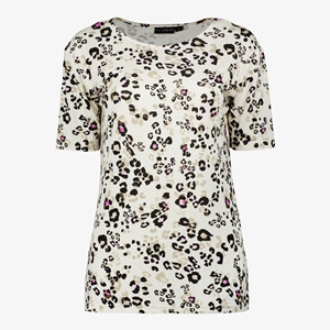 TwoDay dames T-shirt met luipaardprint
