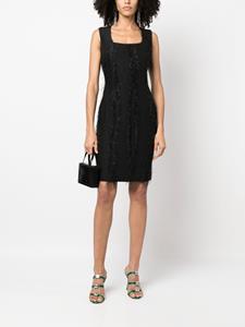 Versace Pre-Owned Metallic jurk - Zwart