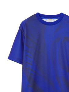 Burberry T-shirt met ronde hals - Blauw