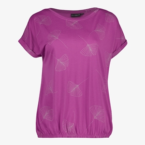 TwoDay dames T-shirt roze met subtiele print