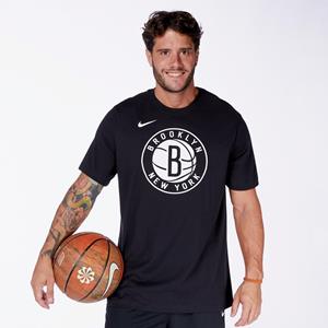 Nike Brooklyn Nets - Zwart - Basketbalshirt Heren