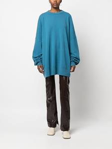 Extreme cashmere Oversized trui - Blauw