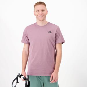 North Face Redbox - Roze - T-shirt Heren