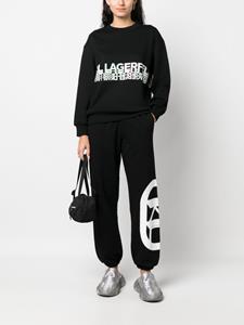 Karl Lagerfeld Trainingsbroek met logoprint - Zwart