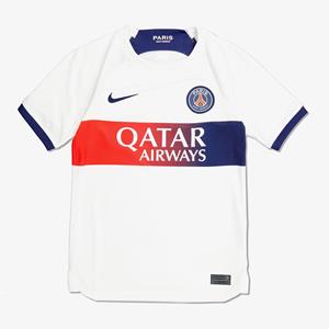 Nike Paris Saint Germain 2ª Tenue 23/24 - Wit - Voetbalshirt Jongens