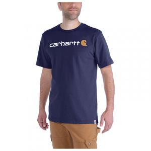 Carhartt  Core Logo S/S - T-shirt, blauw