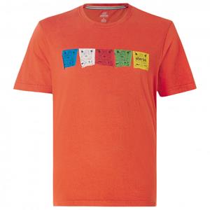 Sherpa  Tarcho Tee - T-shirt, rood
