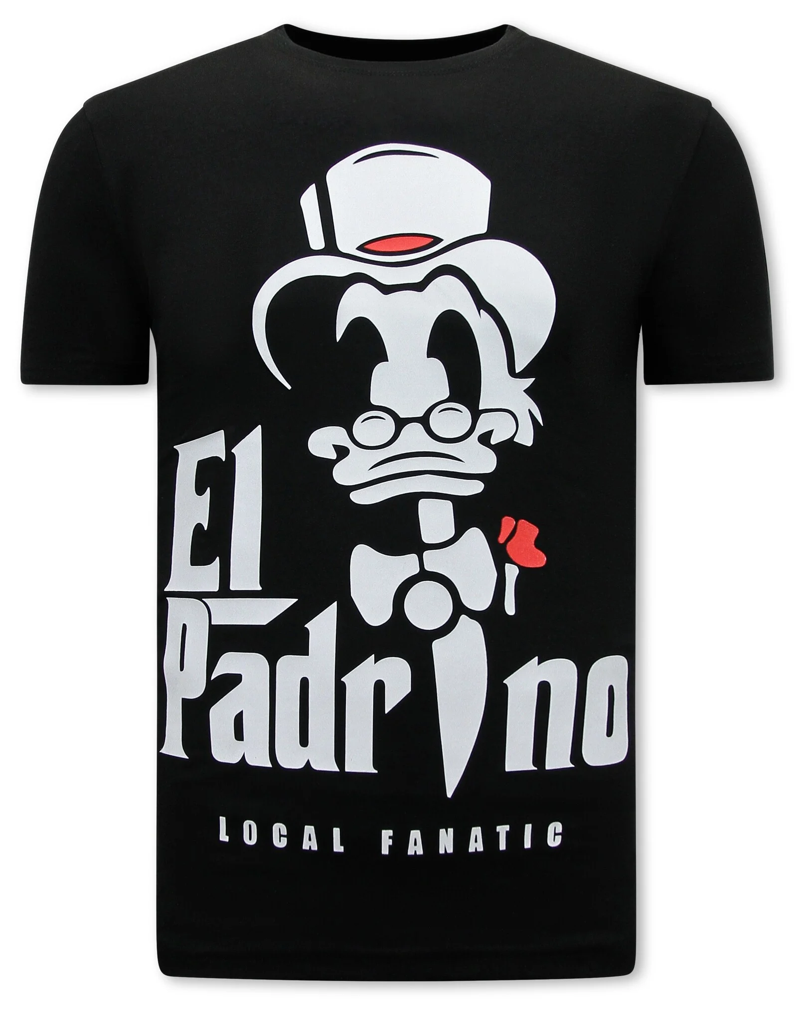 Local Fanatic El padrino print t-shirt