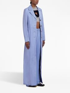 Marni Straight plooibroek - Blauw