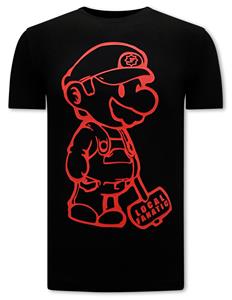 Local Fanatic Cartoon design t-shirt