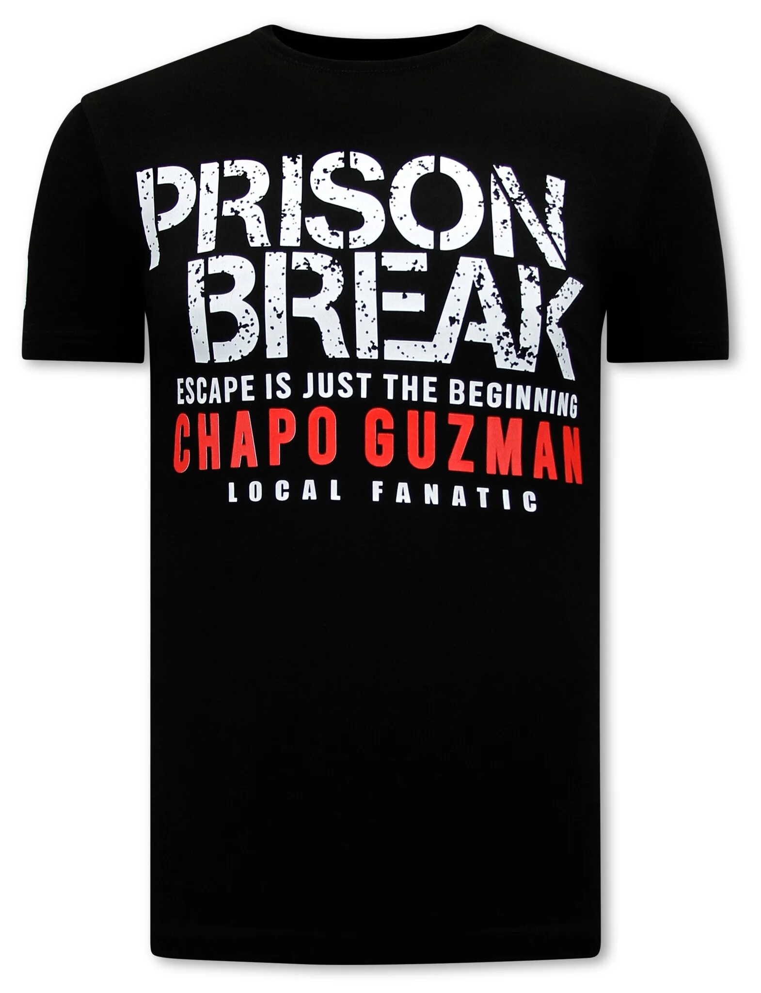 Local Fanatic Chapo guzman prison break t-shirt