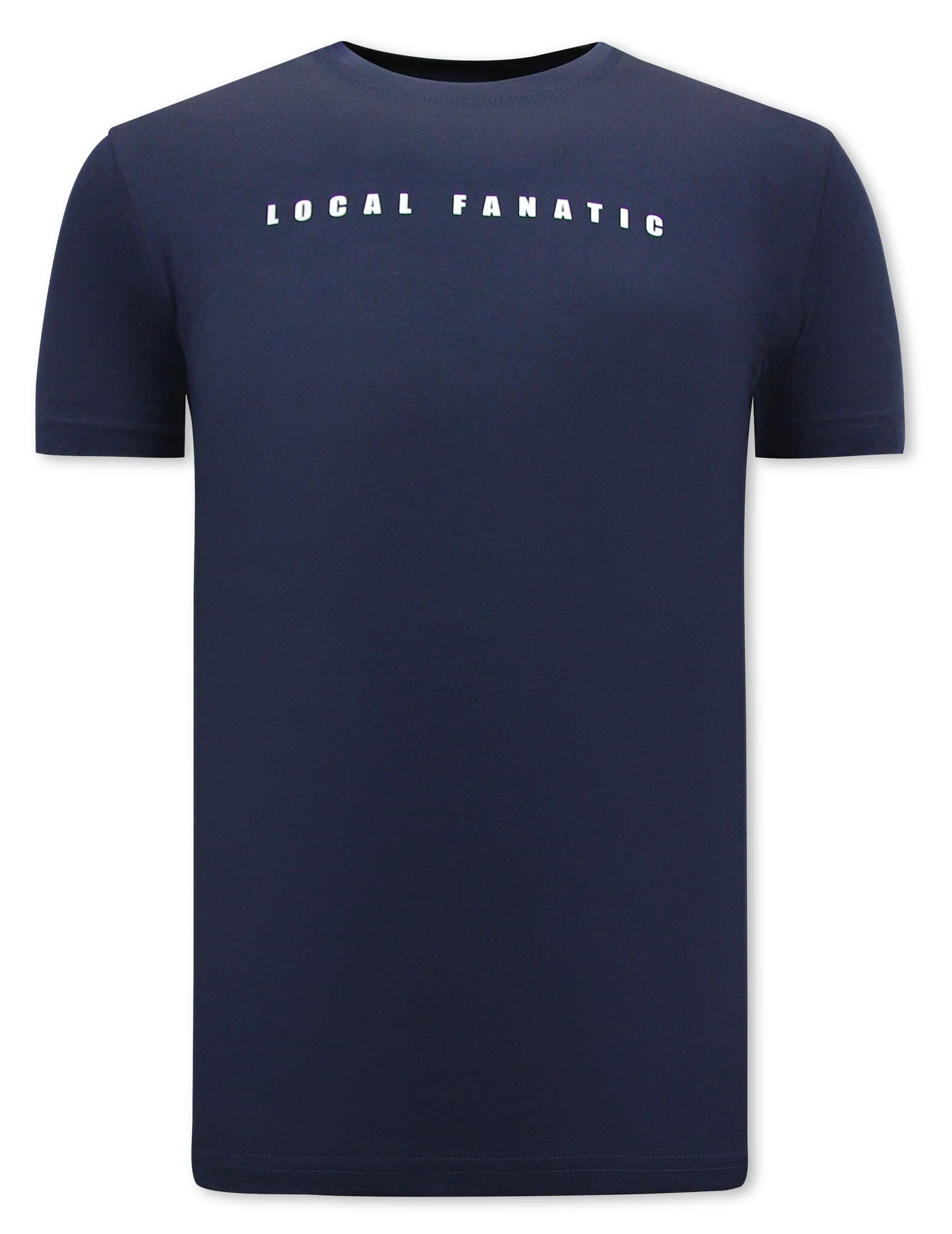 Local Fanatic Cartoon t-shirt navy