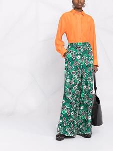 Dorothee Schumacher Broek met paisley-print - Groen