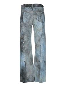 Weinsanto Broek verfraaid met studs - Blauw