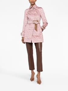 Versace Shorts met logoprint - Roze