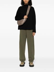 Lemaire wool-blend knitted trousers - Groen