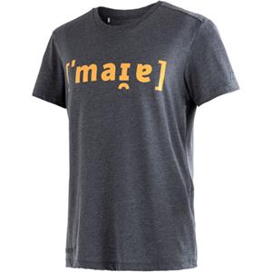 Maier Sports T-Shirt Phonetic Tee M Herren Kurzarmshirt mit Print für Wandern und Freizeit