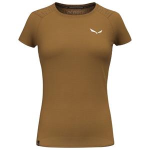 Salewa  Women's Pure Salamander All Mountain T-Shirt - Merinoshirt, bruin