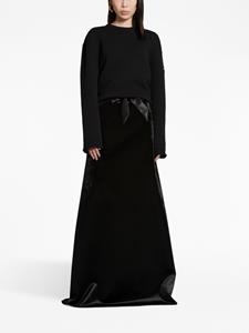Balenciaga Trui met logopatch - Zwart