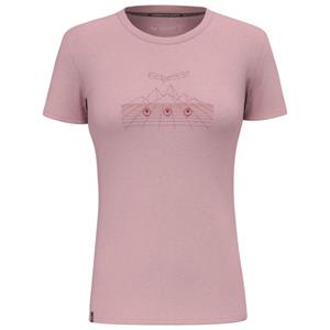 Salewa  Women's Pure Dolomites Merino T-Shirt - Sportshirt, zephyr