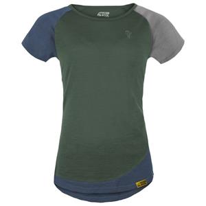 Grüezi Bag  Women's Woodwool T-Shirt Lady Janeway - Merinoshirt, meerkleurig