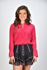 Equipment blouse Leona T0005FQ23 roze