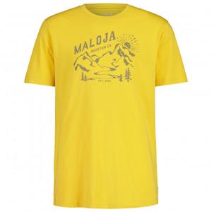Maloja  KorabM. - T-shirt, geel