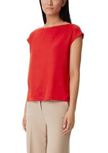 Comma  Mouwloos T-shirt Scarlet Rouge