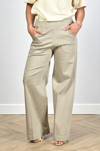 Sea Me Happy broek Woody Paperstretch taupe