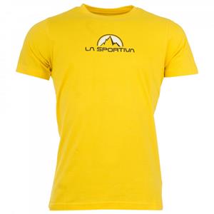 La sportiva  Footstep Tee - T-shirt, geel