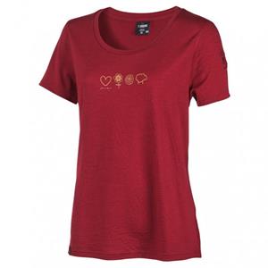 Ivanhoe of Sweden  Women's UW Meja Symbols - T-shirt, rood