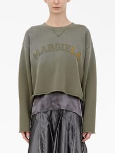 Maison Margiela Sweater met logopatch - Groen