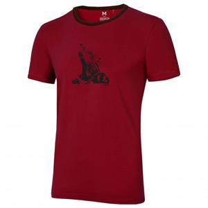 Ocun  Classic T Organic Airwolf - T-shirt, rood